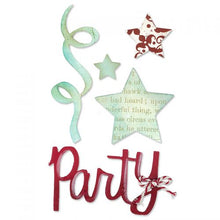 Load image into Gallery viewer, Sizzix Sizzlit Die Set Party Set #2 by Karen Burniston (658034)