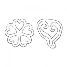 Load image into Gallery viewer, Sizzix Movers & Shapers Die Flower & Heart by Karen Burniston (658368)