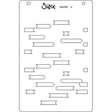 Load image into Gallery viewer, Sizzix A6 Layered Stencil Downtown (666587)