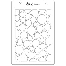 Load image into Gallery viewer, PREORDER Sizzix Stencil Cosmopolitan Ecliptic Adornment (666648)