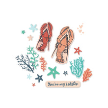 Load image into Gallery viewer, Sizzix Framelits Stamp & Die Set Your My Ocean (666671)