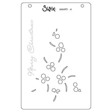 Load image into Gallery viewer, Sizzix A6 Layered Stencils 4PK Cosmopolitan Christmas Happy Holidays By Stacey Parke