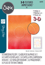 Load image into Gallery viewer, Sizzix 3-D Textured Impressions Embossing Folder Cosmopolitan Shine Bright By Stacey Park