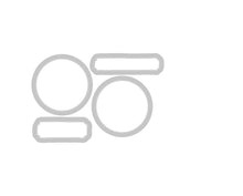 Load image into Gallery viewer, Sizzix Clear Stamps 11PK w/4PK Framelits Die - Thankful Sentiments by 49 and Market (666708)