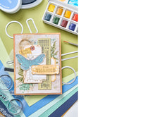 Load image into Gallery viewer, Sizzix A5 Clear Stamps 17PK w/4PK Framelits Die - Forever Journal Essentials by 49 and Market (666705)