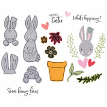 Load image into Gallery viewer, Sizzix Thinlits Die Set 17PK - Bunny Bits & Blooms #2 by Catherine Pooler (666795)