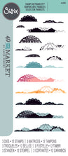 Load image into Gallery viewer, Sizzix by 49 and Market Clear Stamps 12PK w/3PK Framelits Doily Edgers  (666806)