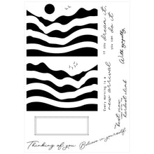 Load image into Gallery viewer, Sizzix A5 Clear Stamps 18PK w/Framelits Die - Creative Coordinations, Mountain High by Stacey Park (666822)