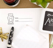 Load image into Gallery viewer, Nibs & Ink - 4"x6" Clear Stamp Set (16 stamp designs)
