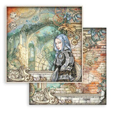 Load image into Gallery viewer, Stamperia Sir Vagabond in Fantasy World Collection 8x8 Paper Pack (SBBS98)