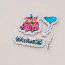 Load image into Gallery viewer, Art by Marlene Cling Rubber Stamp Sweetie Pie (ABM-25-STAMP868)
