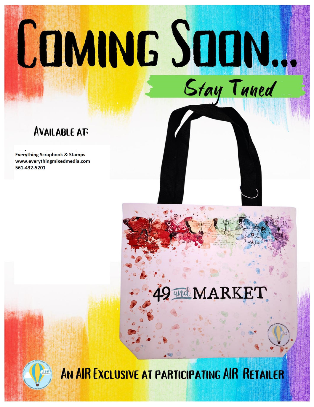 49 and Market Tote Bag Exclusive