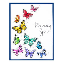 Load image into Gallery viewer, Spellbinders Paper Arts Betterpress Plate & Die Set Butterfly Swirl (BP-031)