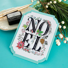 Load image into Gallery viewer, Spellbinders Paper Arts BetterPress Letterpress Press Plate Festive Noel (BP-053)