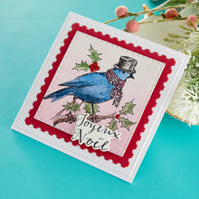 Load image into Gallery viewer, Spellbinders Paper Arts BetterPress Letterpress Press Plate & Die Set Joyeux Noel (BP-055)