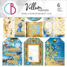 Load image into Gallery viewer, Ciao Bella Indigo Vellum Paper (CBVQ-002)
