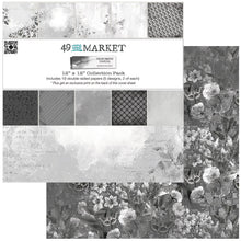 Load image into Gallery viewer, 49 and Market Color Swatch Charcoal Collection 12x12 Paper Pack (CCS-27365)