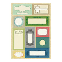 Load image into Gallery viewer, Spellbinders Cathe Holden Flea Market Finds Stationer's Stock Sticker Pack (CH-003)