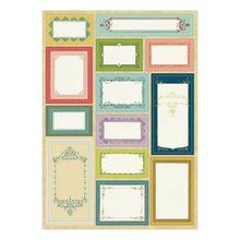 Load image into Gallery viewer, Spellbinders Cathe Holden Flea Market Finds Stationer's Stock Sticker Pack (CH-003)