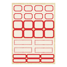 Load image into Gallery viewer, Spellbinders Cathe Holden Flea Market Finds Stationer's Stock Sticker Pack (CH-003)