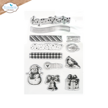 Load image into Gallery viewer, Elizabeth Craft Designs Splendid Season Collection Clear Stamp Set Festive Season (CS327)