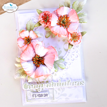 Load image into Gallery viewer, Elizabeth Craft Designs Seasonal Classics Flower Centers Clear Stamp Set (CS330)