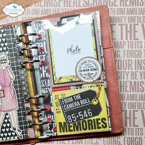 Elizabeth Craft Designs From the Past Collection Stamp & Die Set Travels from the Past (CS340)