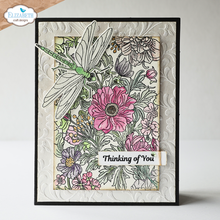 Load image into Gallery viewer, Elizabeth Craft Designs Sunny Days Collection Large Nature Stamp by Annette Green (CS404)