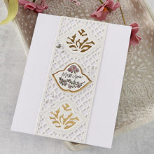 Load image into Gallery viewer, Spellbinders Paper Arts Stamp Set Clear Stamp of the Month February 2021 Trefoil Florals &amp; Sentiments (CSOM-FEB21)
