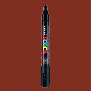 Posca Paint Marker 1.8-2.5mm Bullet Shaped Cacao Brown PC-5M