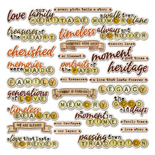 Load image into Gallery viewer, 49 and Market - Nostalgic Memories Chipboard Set (DNM-33991)