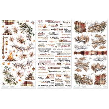 Load image into Gallery viewer, 49 and Market - Timber and Tweed Essential Rub Ons (DTT-34745)