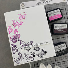 Load image into Gallery viewer, Spellbinders Paper Arts Betterpress Plate & Die Set Butterfly Swirl (BP-031)