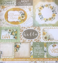 Load image into Gallery viewer, Kaisercraft Golden Grove Collection 12x12 Scrapbook Paper Thoughtful (P2359)