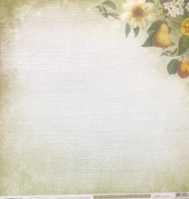 Load image into Gallery viewer, Kaisercraft Golden Grove Collection 12x12 Scrapbook Paper Sweet Pear (P2358)