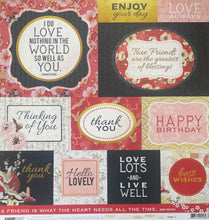 Load image into Gallery viewer, Kaisercraft Hanami Garden Collection 12x12 Scrapbook Paper Ai (P2256)