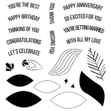 Load image into Gallery viewer, Sizzix Clear Stamps Set 22PK Overarching Sentiments by Catherine Pooler (666997)