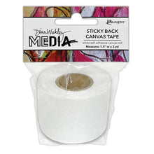 Load image into Gallery viewer, Dina Wakley MEdia Sticky Back Canvas Tape 1.5&quot; (MDA84587)
