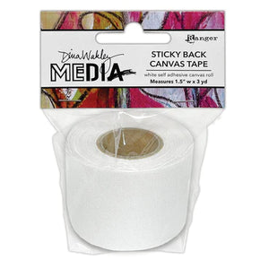 Dina Wakley MEdia Sticky Back Canvas Tape 1.5" (MDA84587)