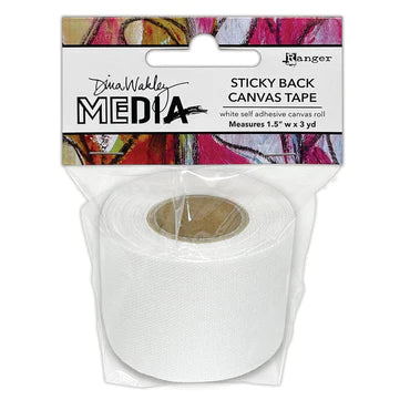 Dina Wakley MEdia Sticky Back Canvas Tape 1.5