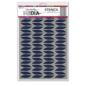 Dina Wakley MEdia Stencil Sideways (MDS81647)