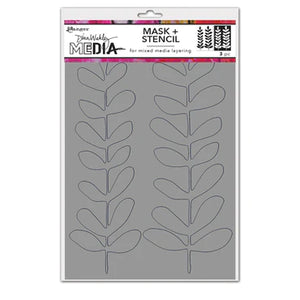 Dina Wakley MEdia Stencil Branches Redux (MDS83047)