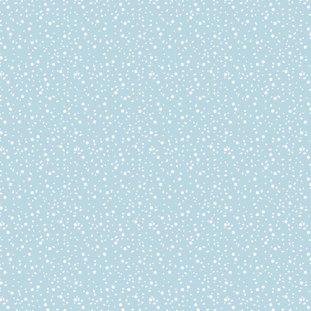 The Magic of Winter Collection Frosted Flowers 12 x 12 Double-Sided  Scrapbook Paper by Echo Park Paper
