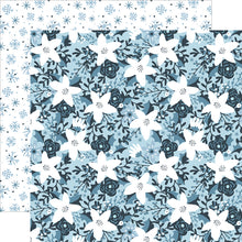 Load image into Gallery viewer, Echo Park Paper Co. The Magic of Winter Collection 12x12 Scrapbook Paper Frosted Flowers (MOW291009)

