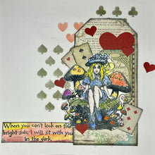 Load image into Gallery viewer, IndigoBlu A6 Red Rubber Stamp Not Mushroom for Alice