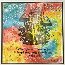 Load image into Gallery viewer, IndigoBlu A6 Red Rubber Stamp Not Mushroom for Alice