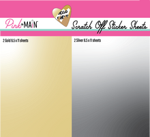 Load image into Gallery viewer, Pink & Maine Scratch Off Sticker Sheets (PMP045)