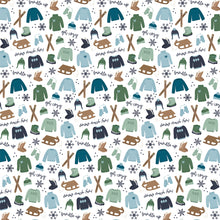 Load image into Gallery viewer, Echo Park Paper Co. Snowed In Collection 12x12 Scrapbook Paper Snow Day (SI288002)