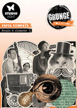 Load image into Gallery viewer, Studio Light Grunge Collection Paper Elements People and Elements (SL-GR-PE06)