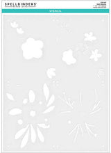 Load image into Gallery viewer, Spellbinders Paper Arts Hello Blooms Stencil (STN-063)
